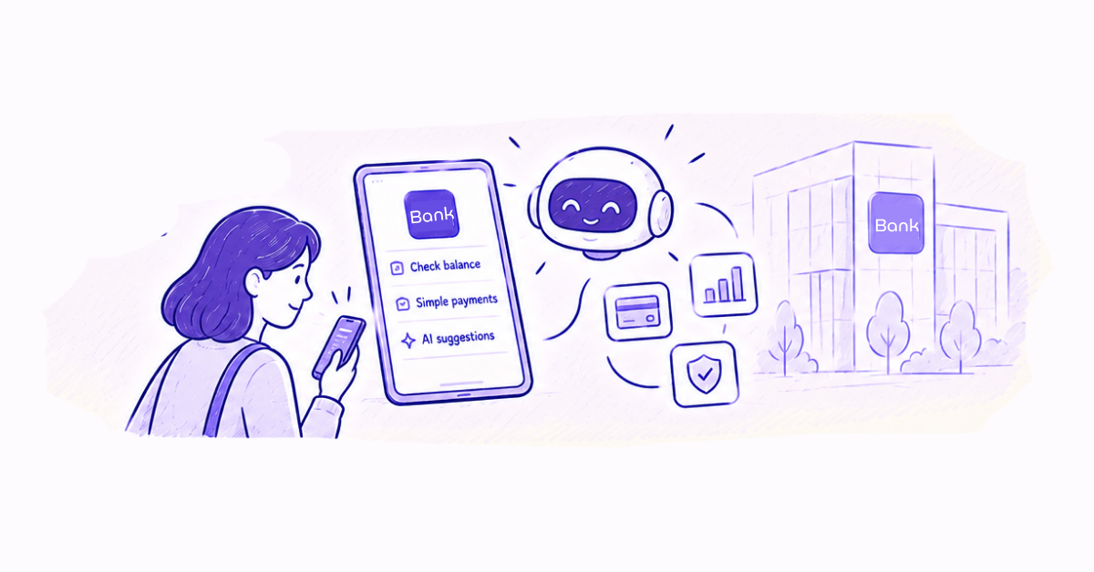 The bank wants AI to help customers manage money, not just answer questions