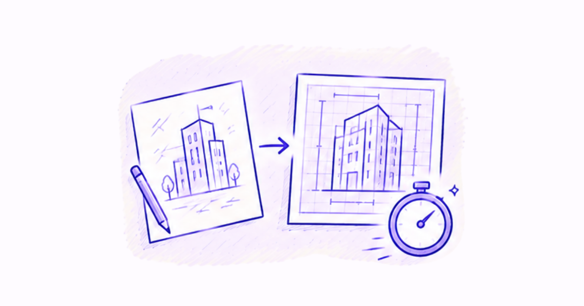 This AI startup wants to turn a sketch into building blueprints in minutes